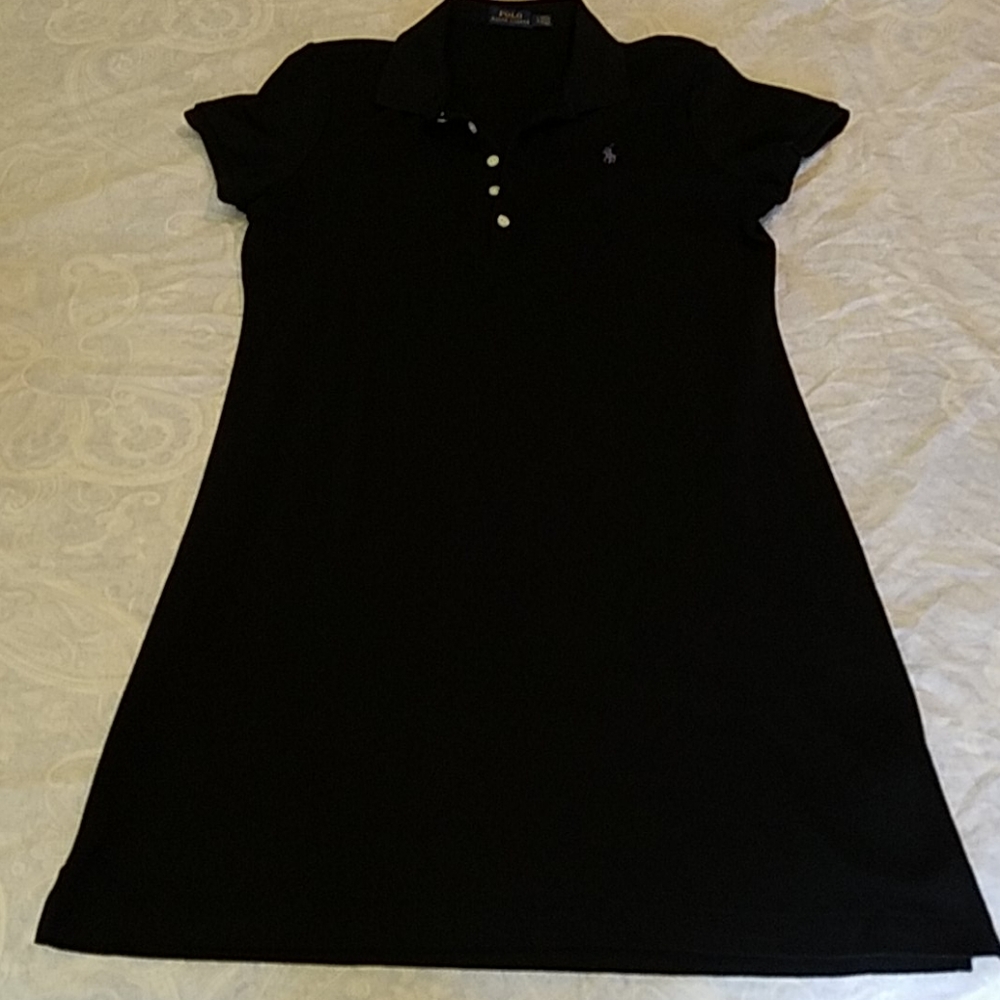 Polo Ralph Lauren Short Sleeve Black Dress